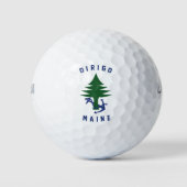 MAINE FLAG GOLFBALLEN (Voorkant)