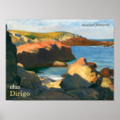 Maine Forever Bicentennial Stamp Art Poster (Voorkant)