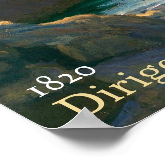 Maine Forever Bicentennial Stamp Art Poster (Hoek)