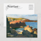 Maine Forever Bicentennial Stamp Briefkaart (fancy (Voorkant / Achterkant)