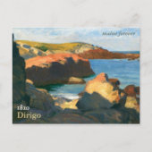 Maine Forever Briefkaart bicentennial Stamp (platt (Voorkant)