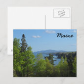 Maine - Frenchman Bay Briefkaart (Voorkant / Achterkant)