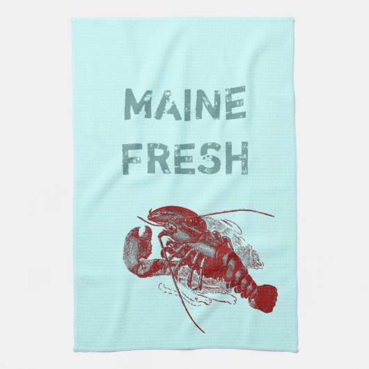  Maine Fresh Lobster Theedoek (Verticaal)