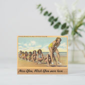 Maine, Frolicking Beauties Briefkaart (Staand voorkant)