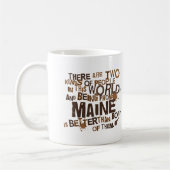 Maine (Funny) Gift Koffiemok (Links)