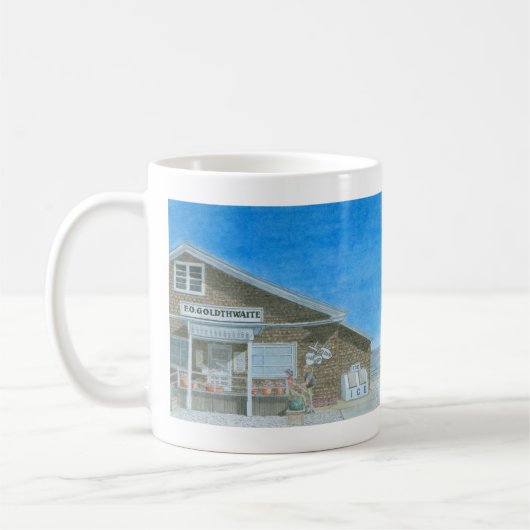 Maine General Store Aquarel Koffiemok (Links)
