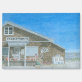 Maine General Store Aquarel Magneet (Voorkant)