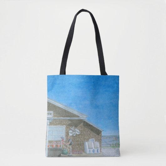 Maine General Store Aquarel Tote Bag (Voorkant)