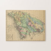  Maine Geology Map (1894) Legpuzzel (Horizontaal)