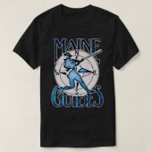Maine gidsen honkbal t-shirt (Design voorkant)