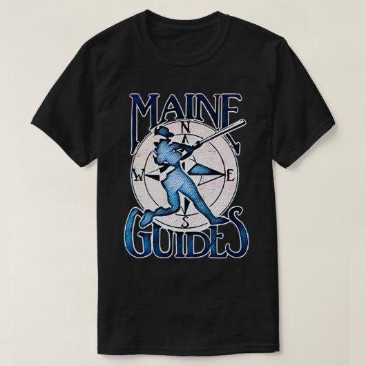 Maine gidsen honkbal t-shirt (Design voorkant)