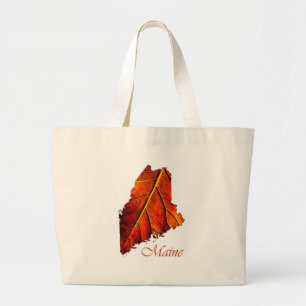 Maine Gift Bags   Maine Foliage Photo Gifts Grote Tote Bag