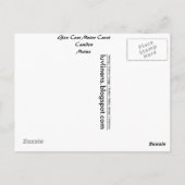 Maine, Glen Cove Motor Court, Camden Briefkaart (Achterkant)
