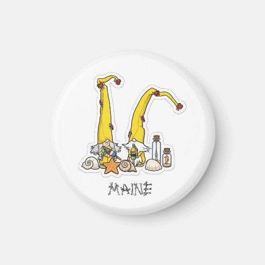 Maine Gnomes  Magneet (Voorkant)