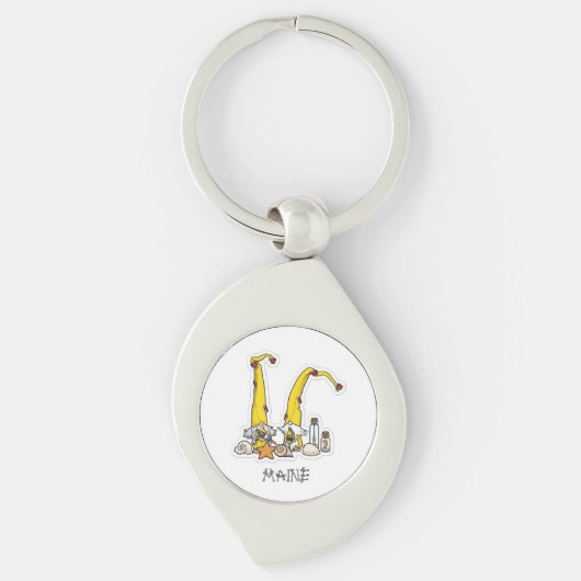 Maine Gnomes  Sleutelhanger (Voorkant)