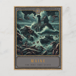 Maine | Gotische kunst Briefkaart
