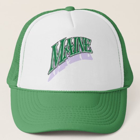 Maine greencaps-pet trucker pet (Voorkant)