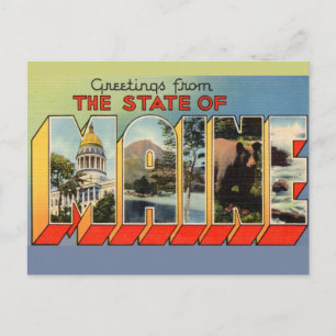 Maine Greeting Briefkaart