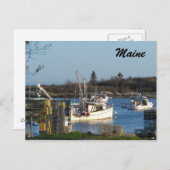 Maine Harbour Briefkaart (Voorkant / Achterkant)