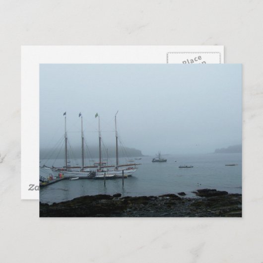 Maine Harbour Briefkaart (Voorkant / Achterkant)