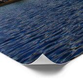 Maine Harbour in de zomer Poster (Hoek)