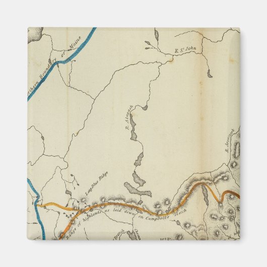 Maine Highlands Magneet (Voorkant)