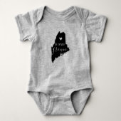 Maine Home Grown State T-shirt (Voorkant)