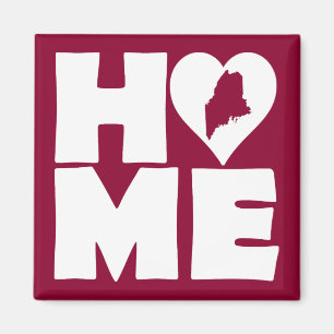 Maine Home Heart State Koelkastmagneet Magneet