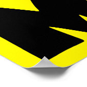 Maine Home Heart State Poster Bord (Hoek)