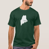Maine Home State ME T-Shirt (Voorkant)