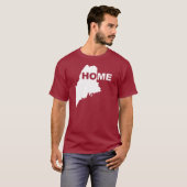 Maine Home weg van State T-Shirt T - shirts (Voorkant volledig)