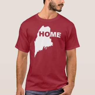 Maine Home weg van State T-Shirt T - shirts