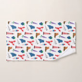 Maine Icons Bad Handdoek (Handdoek)