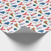 Maine Icons Cadeaupapier (Hoek)