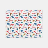 Maine Icons Fleece Deken (Voorkant (Horizontaal))