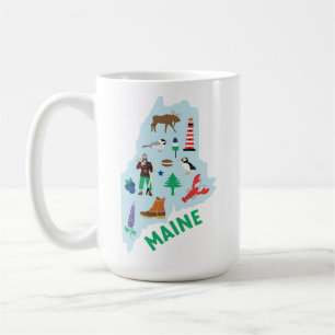Maine Icons Koffiemok