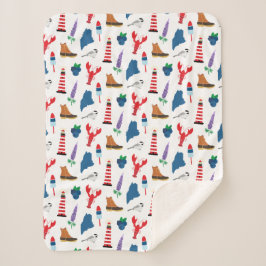 Maine Icons Sherpa Deken