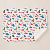 Maine Icons Sherpa Deken (Voorkant (horizontaal))