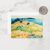 Maine Islands door Newell Convers Wyeth Notitiekaartje (Voorkant / Achterkant in situ)