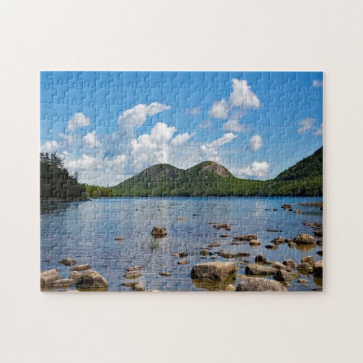 Maine Jordan Pond Foto Legpuzzel (Horizontaal)