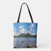 Maine Jordan Pond Foto Tote Bag (Achterkant)
