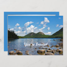 Maine Jordan Pond Photo Birthday