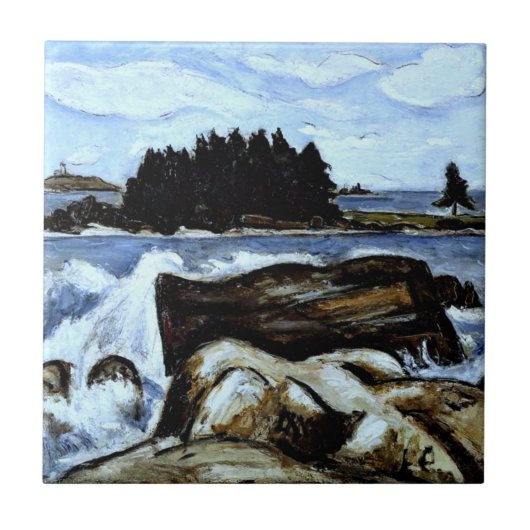 Maine, Jotham's Island, Tegeltje (Voorkant)