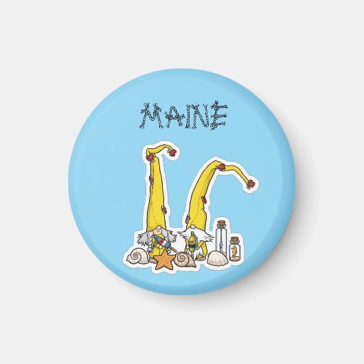 Maine Kabouters Welkom Thuis Magneet (Voorkant)