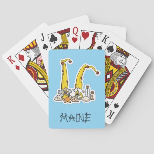 Maine Kabouters Welkom Thuis Pokerkaarten (Achterkant)