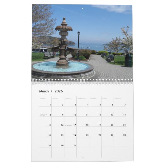 Maine Kalender (Mar 2026)