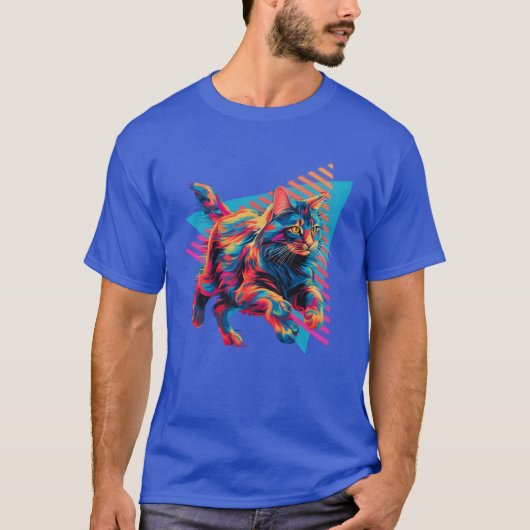 Maine Kat 80s 90s jongen T-shirt (Voorkant)