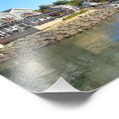 Maine Kennebunkport Boat Foto Foto Afdruk (Hoek)