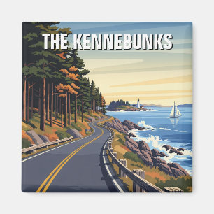 Maine Kennebunkport Kennebunks Travel Magneet