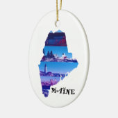 Maine Keramisch Ornament (Links)